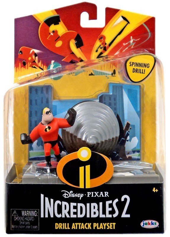 INCREDIBLES komplekt Action Pack Mr. Incredible w/Accy, 74935 цена и информация | Poiste mänguasjad | kaup24.ee