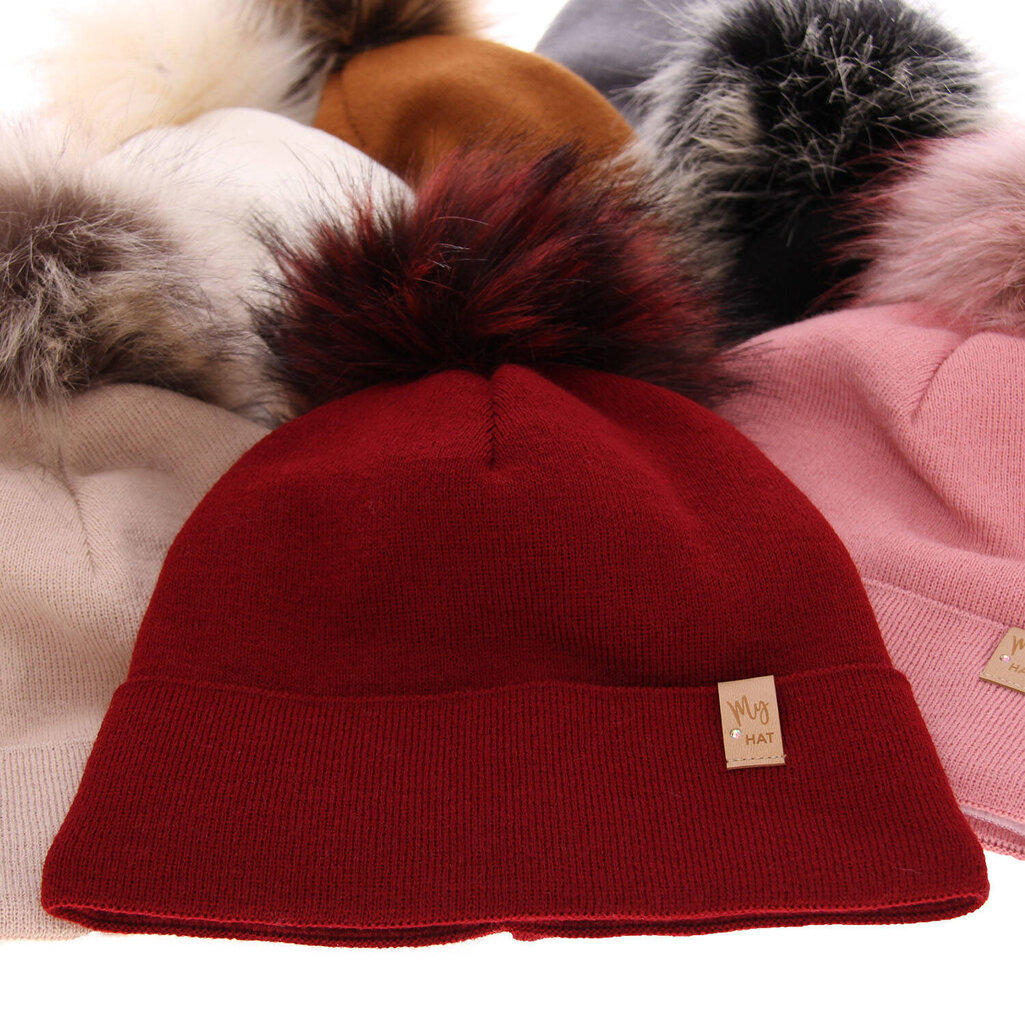 Naiste müts Need 4You, bordo hind ja info | Naiste mütsid ja peapaelad | kaup24.ee