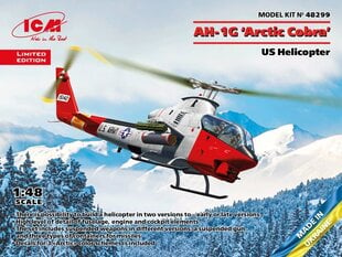 Liimitav mudel ICM 48299 US Helicopter AH-1G Arctic Cobra 1/48 цена и информация | Склеиваемые модели | kaup24.ee