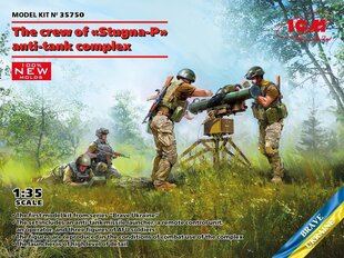 Liimitav mudel ICM 35750 The crew of "Stugna-P" anti-tank complex 1/35 hind ja info | Liimitavad mudelid | kaup24.ee