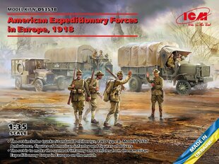 Liimitav mudel ICM DS3518 American Expeditionary Forces in Europe 1918 1/35 цена и информация | Склеиваемые модели | kaup24.ee