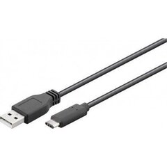 Goobay USB 2.0 cable 1,8 m, Black, USB 2 hind ja info | Kaablid ja juhtmed | kaup24.ee