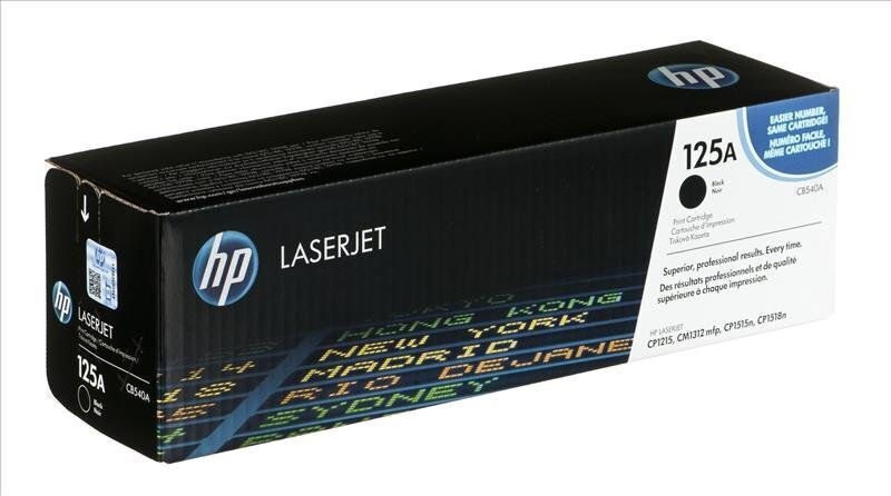 Toonerikassett HP 125A, must hind ja info | Laserprinteri toonerid | kaup24.ee