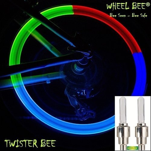 Jalgratta tuled Wheel Bee® LED Cycle Bee Twister, erinevad värvid цена и информация | Jalgratta tuled ja helkurid | kaup24.ee