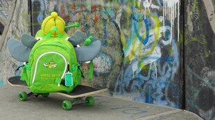 Laste spordiseljakott Wheel Bee® Kiddy Bee, roheline цена и информация | Рюкзаки и сумки | kaup24.ee