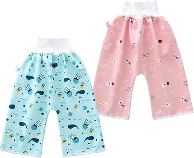 Happy Cherry laste püksid/Pidžaama, sinine/roosa, 2tk, suurus 4-8 a 4-8 a. hind ja info | Poiste hommikumantlid ja pidžaamad | kaup24.ee