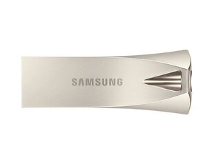 Накопитель Samsung Bar Plus 256 ГБ USB 3.1, Серебристый цена и информация | USB накопители | kaup24.ee