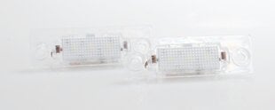 LED-numbrivalgustite komplekt VW mudelitele цена и информация | Автомобильные лампочки | kaup24.ee