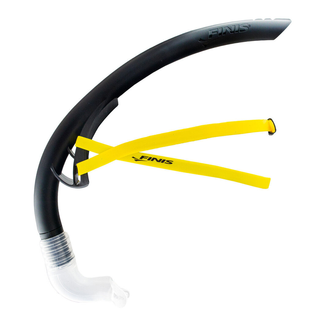 Ujumistoru- Finis STABILITY SNORKEL: SPEED. MUST hind ja info | Snorgeldamise komplektid | kaup24.ee