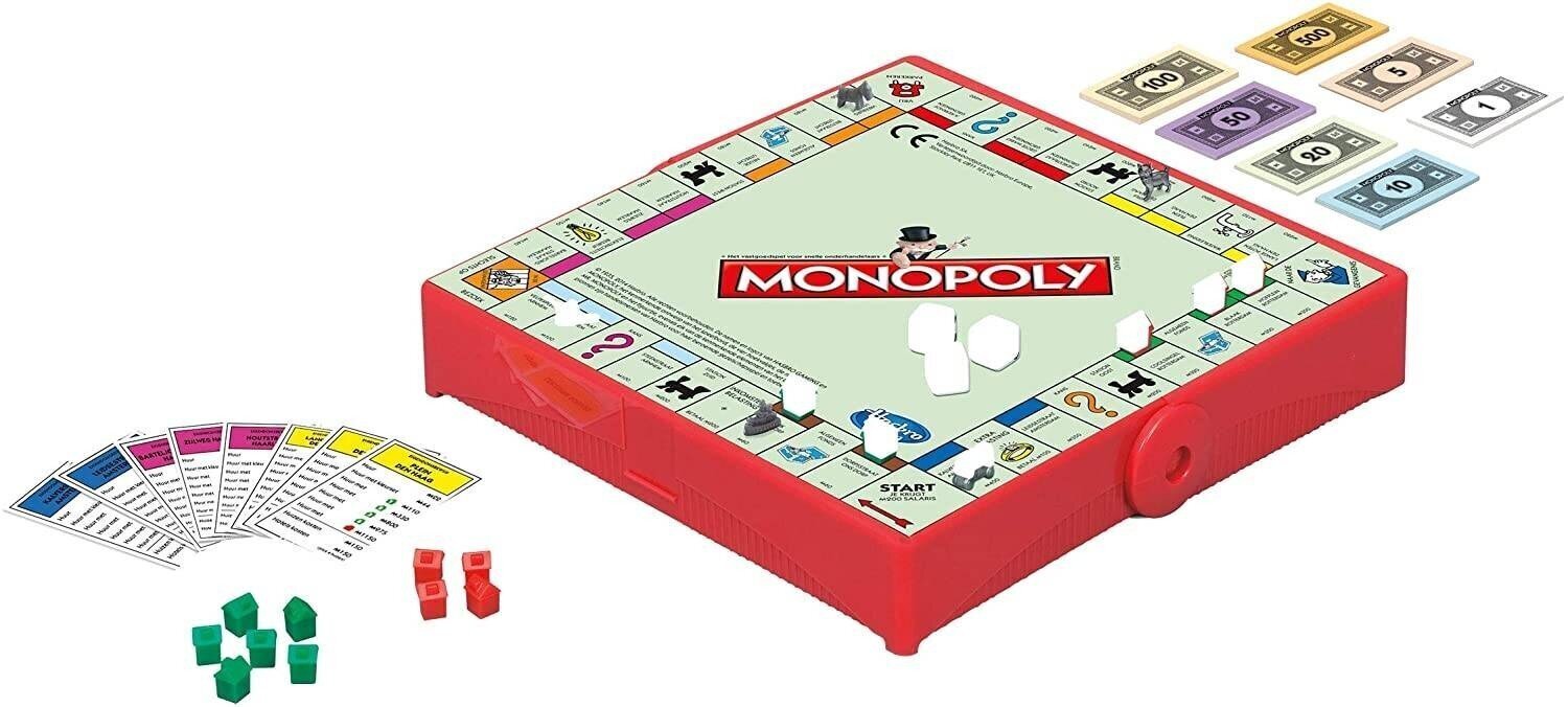 Lauamäng Hasbro Monopoly Grab N Go B1002 цена и информация | Lauamängud ja mõistatused | kaup24.ee