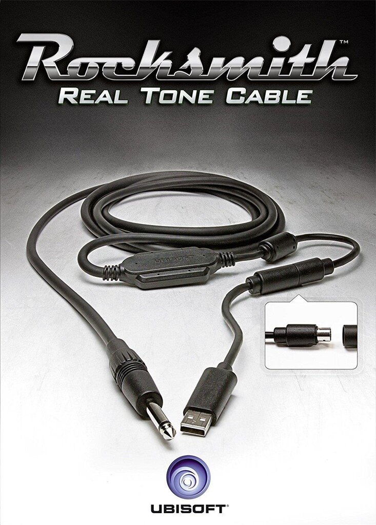 KABEL ROCKSMITH REAL TONE PC, PS3, X360, PS4, XONE hind ja info | Kaablid ja juhtmed | kaup24.ee