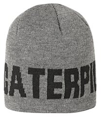 Meeste müts CAT 1128043 dark grey цена и информация | Мужские шарфы, шапки, перчатки | kaup24.ee