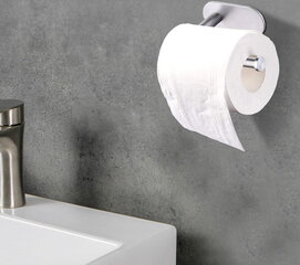 Seinale paigaldatav tualettpaberi hoidja T76-3 hind ja info | Vannitoa sisustuselemendid ja aksessuaarid | kaup24.ee