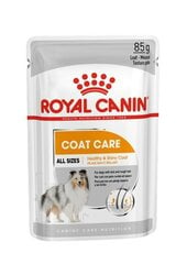 Royal Canin CCN Coat Care märgtoit koertele, 12x85g hind ja info | Konservid koertele | kaup24.ee