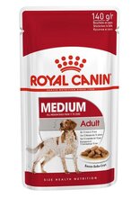 Royal Canin Medium Adult märgtoit koertele, 10x140g hind ja info | Konservid koertele | kaup24.ee