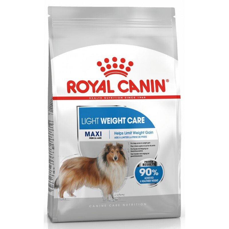 Royal Canin Maxi Light Weight Care kuivtoit koertele, 12 kg цена и информация | Kuivtoit koertele | kaup24.ee