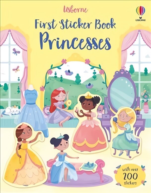 First Sticker Book Princesses цена и информация | Väikelaste raamatud | kaup24.ee