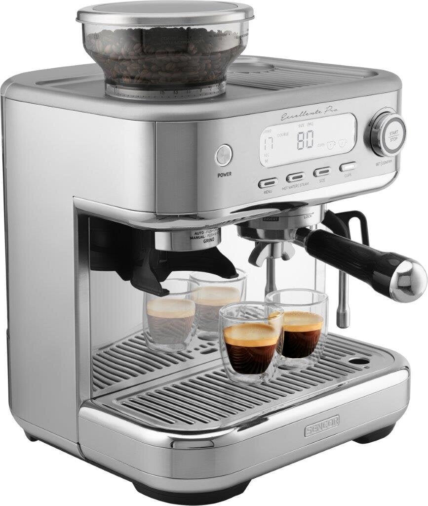 Sencor SES 6050SS espressomasin цена и информация | Kohvimasinad | kaup24.ee