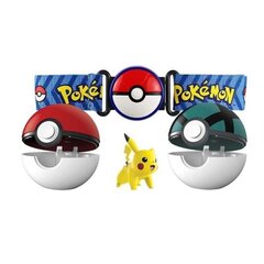 Фигурки Pokemon N'carry Pobe Balls Bizak цена и информация | Развивающий мелкую моторику - кинетический песок KeyCraft NV215 (80 г) детям от 3+ лет, бежевый | kaup24.ee