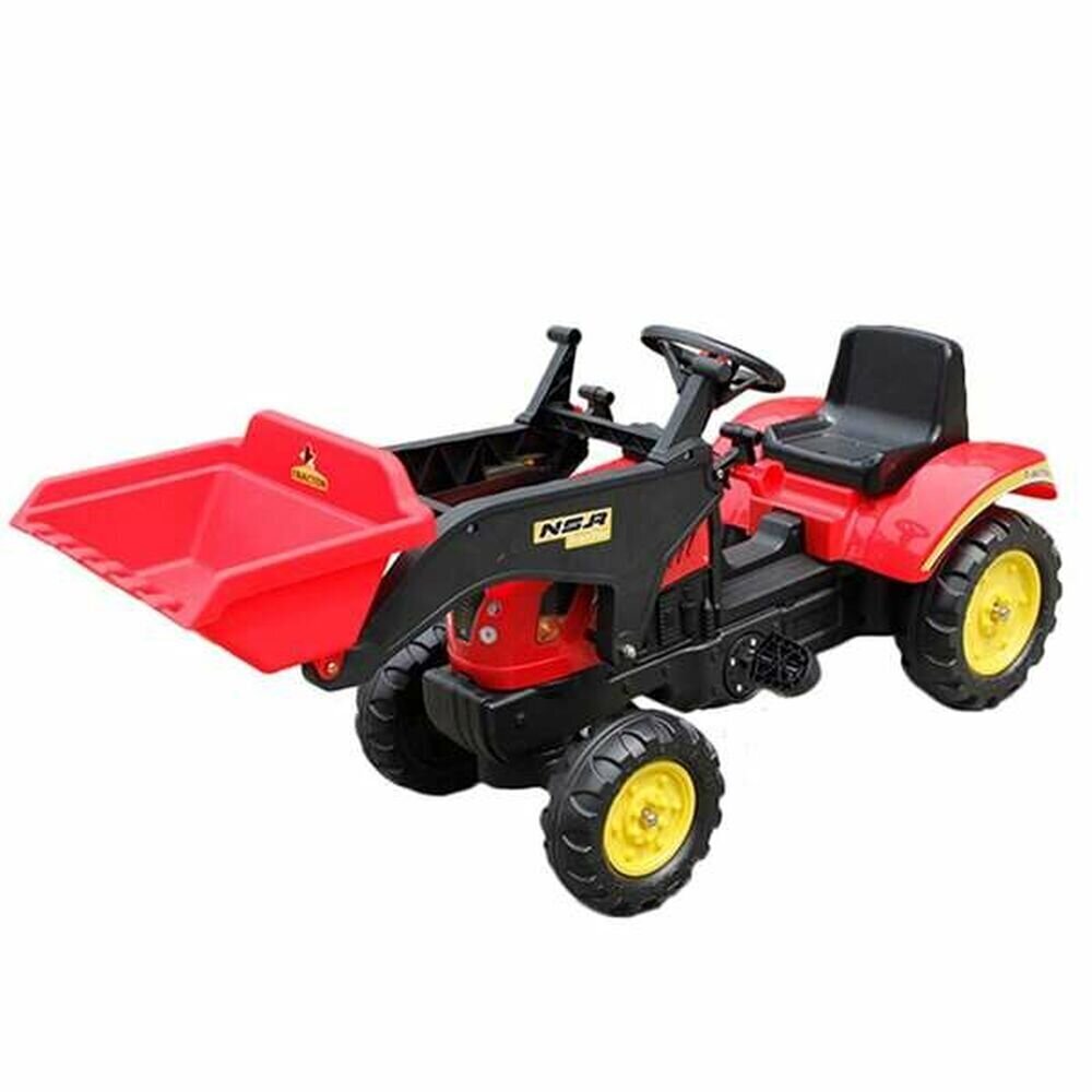 Traktor pedaalidega NSR, punane цена и информация | Poiste mänguasjad | kaup24.ee