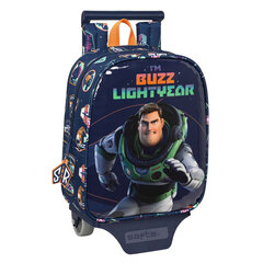 Рюкзак школьный на колесиках Buzz Lightyear, Темно-синий (22 x 27 x 10 см) цена и информация | Школьные рюкзаки, спортивные сумки | kaup24.ee