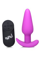 Bang vibreeriv anaaltapp kaugjuhtimispuldiga, lilla hind ja info | Anaallelud | kaup24.ee