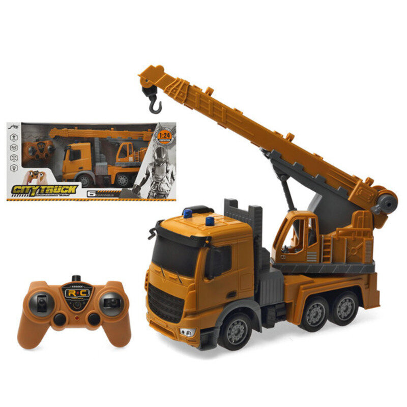 Kaugjuhitav mängukraana City Truck hind ja info | Poiste mänguasjad | kaup24.ee