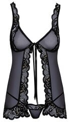 Сексуальный комплект Kissable, черный цвет, L/XL цена и информация | Сексуальное женское белье | kaup24.ee
