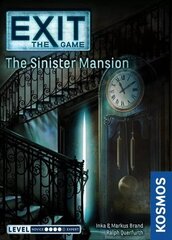 Побег - Стратегическая игра The Sinister Mansion цена и информация | Настольные игры, головоломки | kaup24.ee