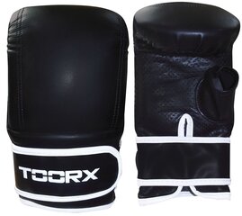 Boxing bag gloves TOORX JAGUAR S/M black eco leather цена и информация | Боевые искусства | kaup24.ee