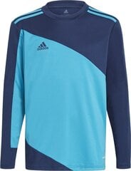 Väravavahi dressipluus Adidas Squadra 21 Youth Jr GN6947, sinine hind ja info | Jalgpalli varustus ja riided | kaup24.ee