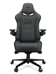 Компьютерный стул Yumisu 2049, для игроков в компьютерные игры, тканевая обивка, cеро-черный цена и информация | Офисные кресла | kaup24.ee