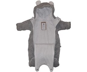 Утепленный комбинезон Bear Grey цена и информация | Комбинезоны для новорожденных | kaup24.ee
