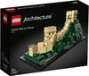 21041 LEGO® ARCHITECTURE, Great Wall of China! цена и информация | Klotsid ja konstruktorid | kaup24.ee