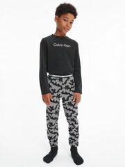 Детская пижама CALVIN KLEIN Knit Pj Set Black 520882693 цена и информация | Пижамы, халаты для мальчиков | kaup24.ee