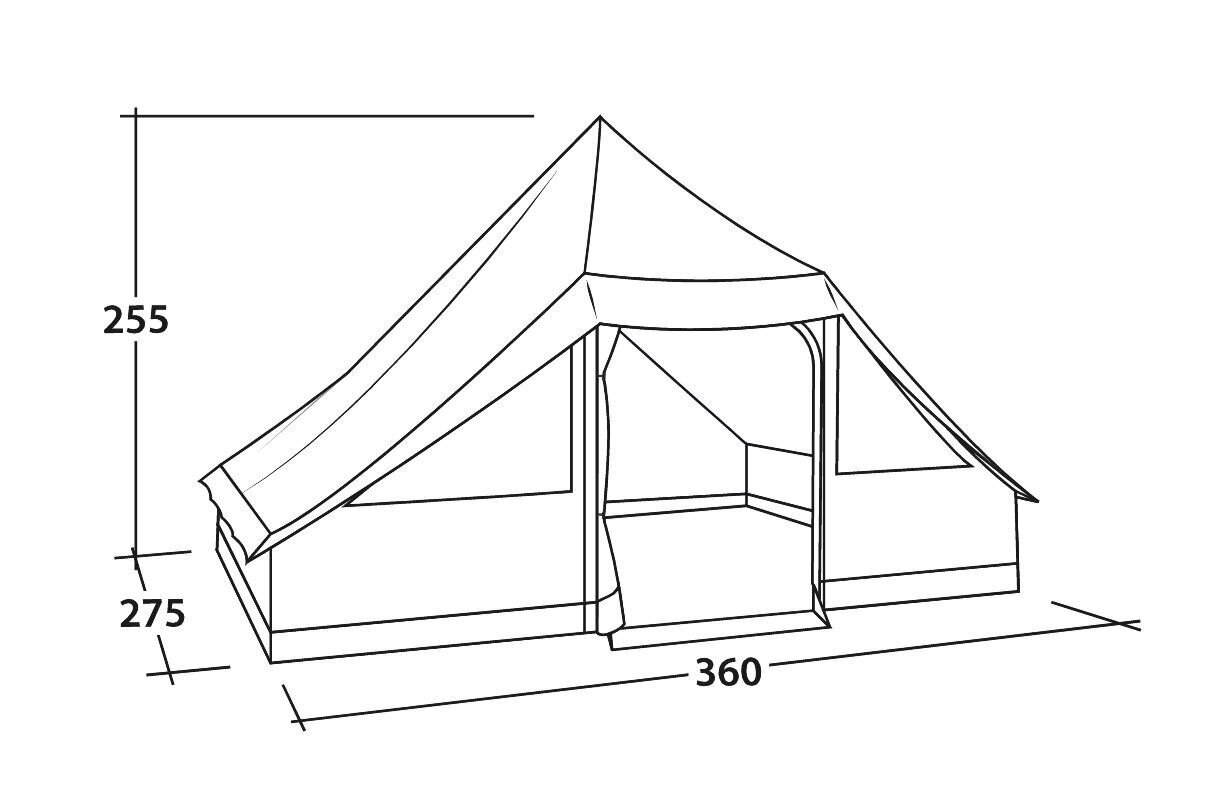 Telk Easy Camp Moonlight Cabin, 10 kohta цена и информация | Telgid | kaup24.ee