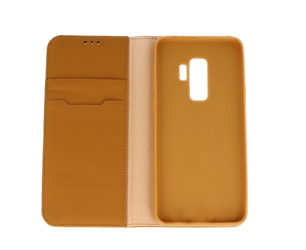 Klapiga nahast kaitseümbris Dux Ducis Wish Magnet Case, sobib Apple iPhone X telefonile, pruun hind ja info | Telefoni kaaned, ümbrised | kaup24.ee