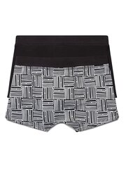 Poiste aluspüksid Calvin Klein Trunk Heritage Black 2Pck 520882658 цена и информация | Нижнее белье для мальчиков | kaup24.ee