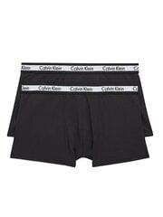 Poiste aluspüksid Calvin Klein Trunk Modern Cotton Black 2Pck 520882698 цена и информация | Нижнее белье для мальчиков | kaup24.ee