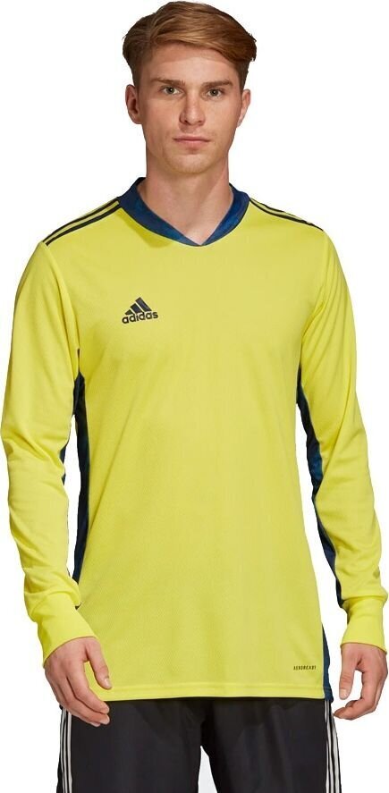 Väravavahi dressipluus Adidas AdiPro 20 GK M FI4195, kollane hind ja info | Jalgpalli varustus ja riided | kaup24.ee