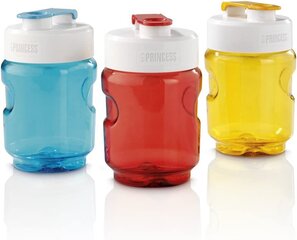 Princess Bottle2Go Komplekt 3 pudelit koos korgiga - 217402 цена и информация | Бутылочки и аксессуары | kaup24.ee