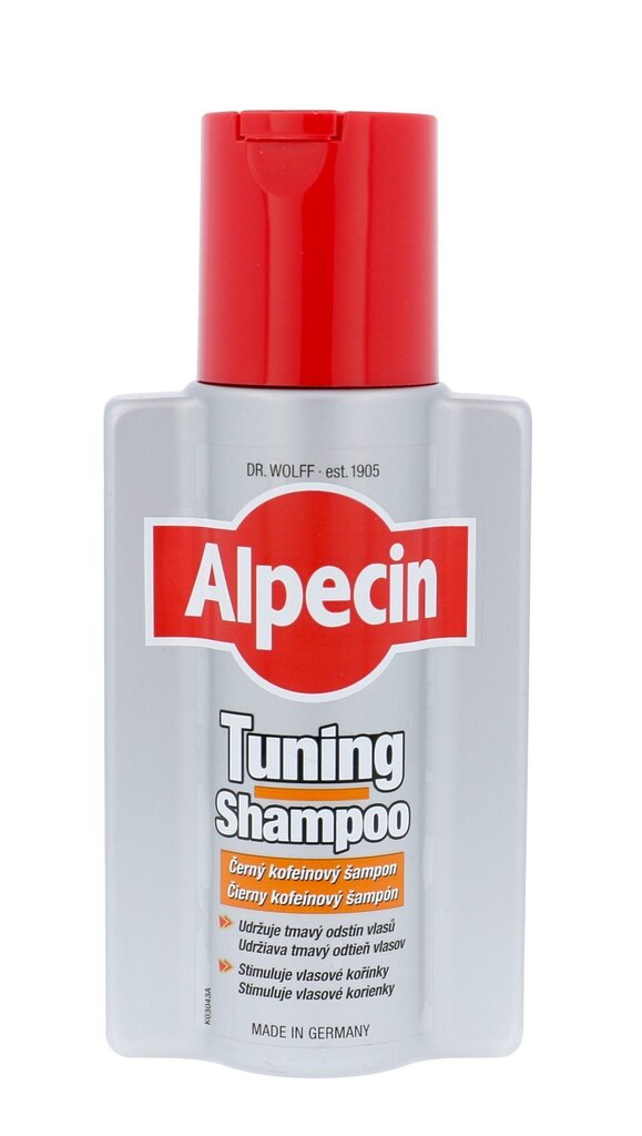 Meeste šampoon Alpecin Tuning Shampoo, 200 ml hind ja info | Šampoonid | kaup24.ee