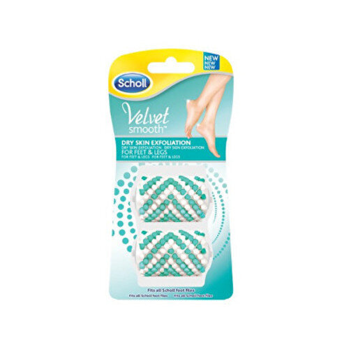 Scholl Peeling Velvet Smooth Rotary Head 2 pcs цена и информация | Maniküüri, pediküüri tarvikud | kaup24.ee