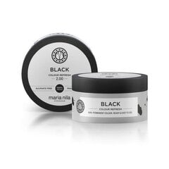 Maria Nila Black Color Refresh Mask - Gentle nourishing mask without permanent color pigments 300ml цена и информация | Средства для укрепления волос | kaup24.ee