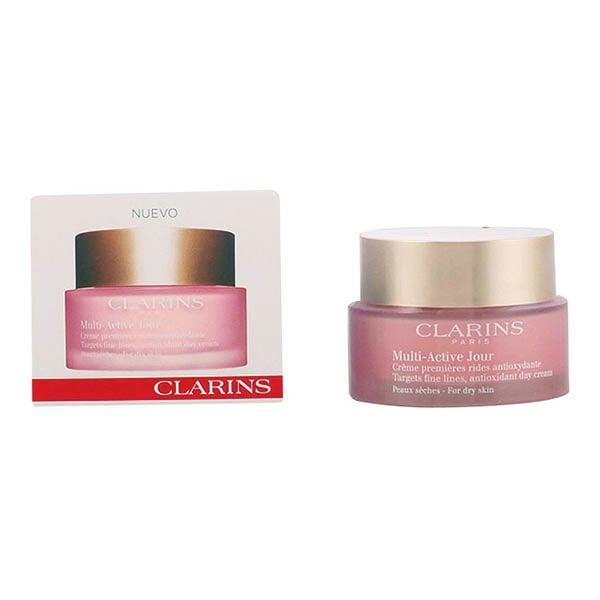 Igapäevane näokreem kuivale nahale Clarins Multi Active Jour 50 ml hind ja info | Näokreemid | kaup24.ee