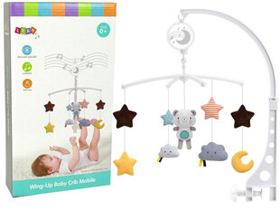 Lean toys Beebikarussell voodisse Plüüsist karu hind ja info | Imikute mänguasjad | kaup24.ee