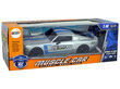 Lean toys R/C sportauto 1:16 Silver Blue Stripes Pilot hind ja info | Poiste mänguasjad | kaup24.ee