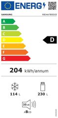 Samsung RB34A7B5DCE/EF hind ja info | Külmkapid | kaup24.ee