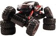 Kaugjuhitav maastur Rock Crawler 4WD 1:14, must, punane hind ja info | Poiste mänguasjad | kaup24.ee