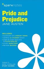 Pride and Prejudice SparkNotes Literature Guide hind ja info | Ajalooraamatud | kaup24.ee